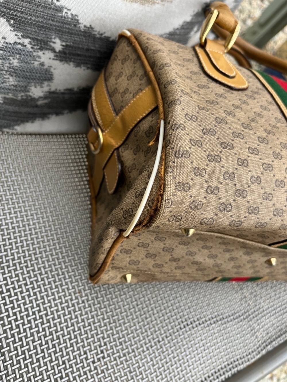 Gucci Vintage Project Bag Super Cool Vintage GG Monogram - Picture 11 of 16